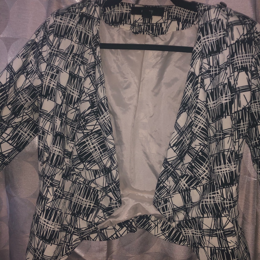 Scribbled Blazer